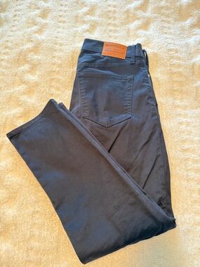 Lucky Brand Navy Slim Straight Pants